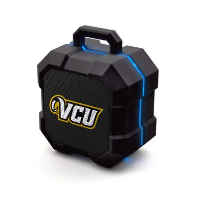 SOAR NCAA Shockbox LED Wireless Bluetooth Speaker, VCU Rams