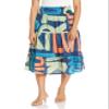 NIC+ZOE Love Art Joy Skirt, Indigo Multi, XL view 1
