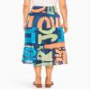 NIC+ZOE Love Art Joy Skirt, Indigo Multi, XL view 4