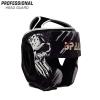 Spall Pro Born to Fight Boxing Headgear, Sparring Helmet for Fighting Sports Karate Boxing Martial Arts MMA and Taekwondo, Brace Head Protection Safety Head Guard - Black - Large/X-Large view 2