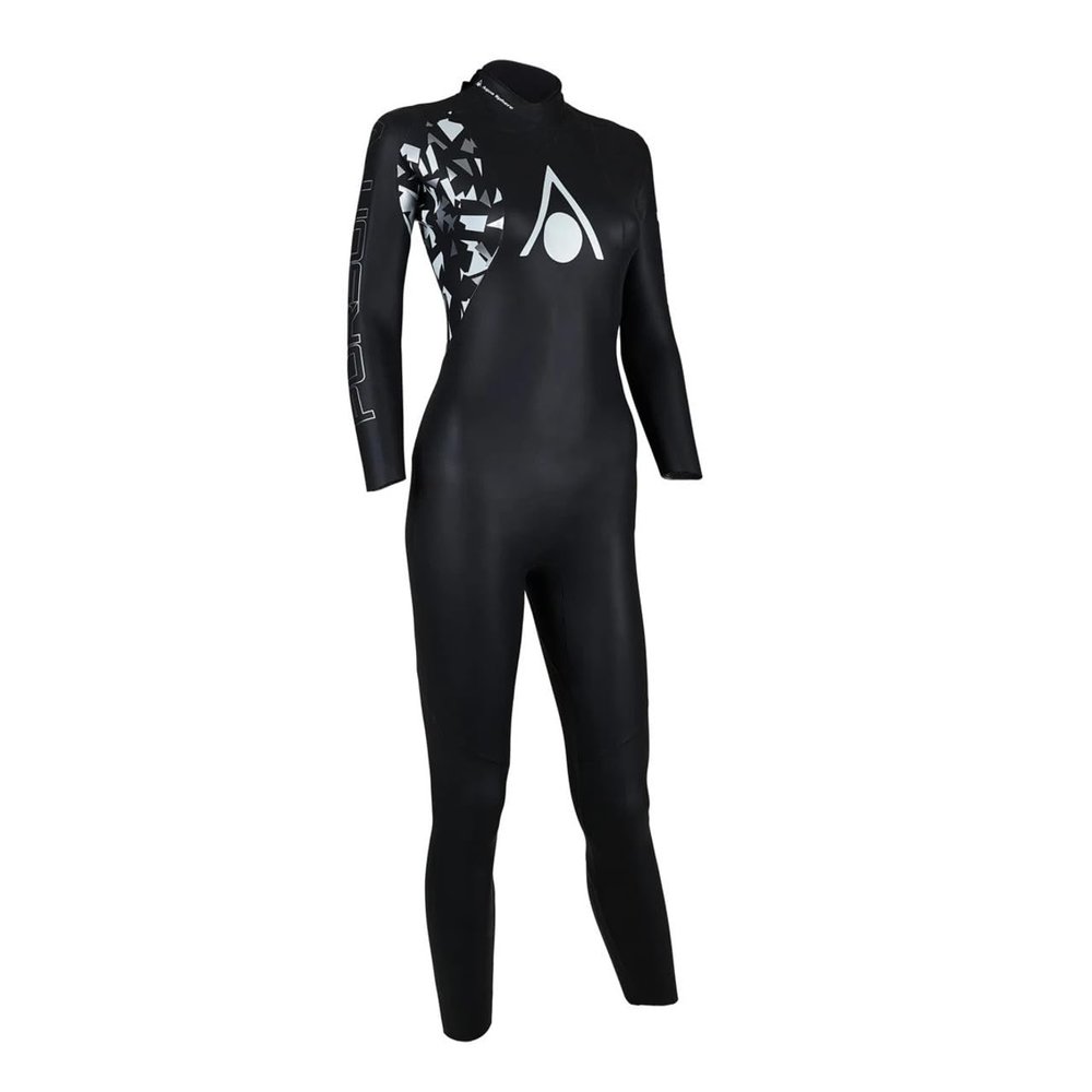 Aqua Sphere Women's Pursuit Wetsuit (Black, Large, Aqua Sphere)
