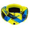 White Knuckle The Bender - 2-3 Rider Towable Tube with 8 Padded Handles, Knuckle Guards, and EVA Pads view 2