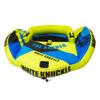 White Knuckle The Bender - 2-3 Rider Towable Tube with 8 Padded Handles, Knuckle Guards, and EVA Pads view 4