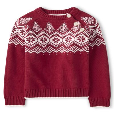 Gymboree,and Toddler Long Sleeve Sweaters,Winter Red,10
