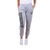 Ultra Game NBA Official Women's Super Soft Active Fleece Sweatpants Joggers, Milwaukee Bucks, Heather Gray, Large view 1