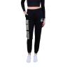 Ultra Game NBA Official Women's Super Soft Active Fleece Sweatpants Joggers, Golden State Warriors, Black, X-Large view 1