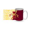 Rico Industries NCAA Iowa State Cyclones 15 oz White Ceramic Mug view 1