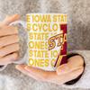 Rico Industries NCAA Iowa State Cyclones 15 oz White Ceramic Mug view 4