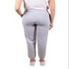 Ultra Game NBA Official Women's Super Soft Active Fleece Sweatpants Joggers, Golden State Warriors, Heather Gray, Large view 3