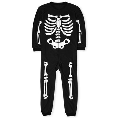 The Children's Place Baby Family Matching, Holiday Pajama Sets, Fleece, Skeleton, XX-Large (Adult)