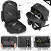 GOBUROS Tactical Pistol Backpack for 4 Handguns and 12 Mags, Gun Range Backpack with TSA Lock and Padded Shoulder Straps, Black view 2