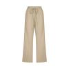 XUNRYAN Womens Linen Capri Yoga Pants Wide Leg Loose Comfy Lounge Capris Casual Summer Flowy Boho Crop Pants with Pockets view 3