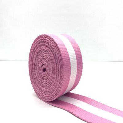 3dancraftit Polyester-Cotton Blend Stripe Webbing Ribbon Jacquard Webbing Sold by The Yard Strap Replacement 1.5 inches ZE75-1Y