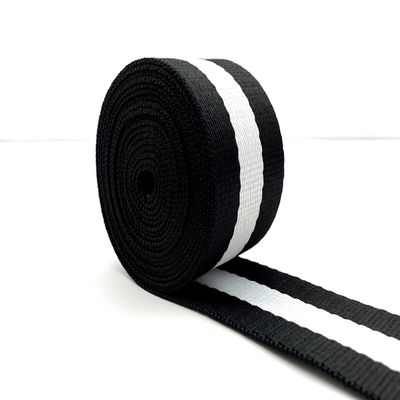 3dancraftit Polyester-Cotton Blend Stripe Webbing Ribbon Jacquard Webbing Sold by The Yard Strap Replacement 1.5 inches ZA48-1Y