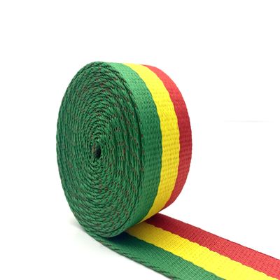 3dancraftit Polyester-Cotton Blend Stripe Webbing Ribbon Jacquard Webbing Sold by The Yard Strap Replacement 1.5 inches ZE90-1Y