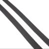 3dancraftit Polyester-Cotton Blend Stripe Webbing Ribbon Jacquard Webbing Sold by The Yard Strap Replacement 1.5 inches ZC21-1Y view 4