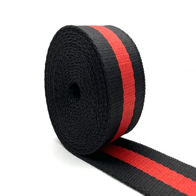 3dancraftit Polyester-Cotton Blend Stripe Webbing Ribbon Jacquard Webbing Sold by The Yard Strap Replacement 1.5 inches ZE87-1Y