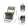 DYPASA Camp Chair Outdoor Folding Chair Lightweight Folding Camping Chair with Cooler Insulated Bag Portable Fishing Stool for Outdoor Indoor Hiking Picnic Travel Beach BBQ Camping Chairs view 2
