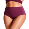 CRZ YOGA Womens High Waisted Bikini Bottom Tummy Control Bathing Suit Swimsuit Full Coverage Swim Briefs Fuchsia Small view 4