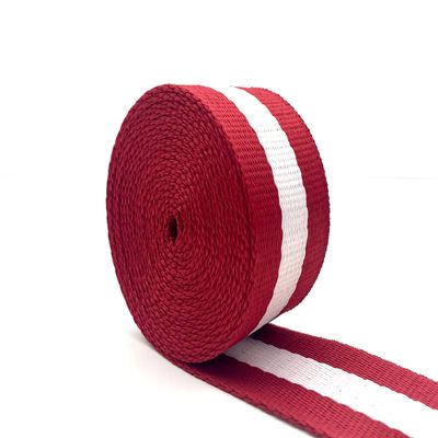 3dancraftit Polyester-Cotton Blend Stripe Webbing Ribbon Jacquard Webbing Sold by The Yard Strap Replacement 1.5 inches ZE85-1Y