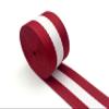 3dancraftit Polyester-Cotton Blend Stripe Webbing Ribbon Jacquard Webbing Sold by The Yard Strap Replacement 1.5 inches ZE85-1Y view 3