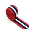3dancraftit Polyester-Cotton Blend Stripe Webbing Ribbon Jacquard Webbing Sold by The Yard Strap Replacement 1.5 inches ZE65-1Y view 3