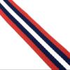 3dancraftit Polyester-Cotton Blend Stripe Webbing Ribbon Jacquard Webbing Sold by The Yard Strap Replacement 1.5 inches ZE65-1Y view 4