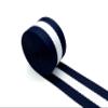3dancraftit Polyester-Cotton Blend Stripe Webbing Ribbon Jacquard Webbing Sold by The Yard Strap Replacement 1.5 inches ZE78-1Y view 3