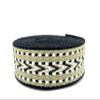 3dancraftit Polyester-Cotton Blend Stripe Webbing Ribbon Jacquard Webbing Sold by The Yard Strap Replacement 1.5 inches ZE48-1Y view 2