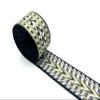 3dancraftit Polyester-Cotton Blend Stripe Webbing Ribbon Jacquard Webbing Sold by The Yard Strap Replacement 1.5 inches ZE48-1Y view 3