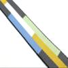 3dancraftit polyester-cotton blend Stripe Webbing Ribbon Jacquard Webbing sold by the yard heavy weight Strap Replacement 1.5 inches ZE94-1Y view 2
