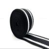 3dancraftit Polyester-Cotton Blend Stripe Webbing Ribbon Jacquard Webbing Sold by The Yard Strap Replacement 1.5 inches ZE70-1Y view 1