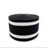 3dancraftit Polyester-Cotton Blend Stripe Webbing Ribbon Jacquard Webbing Sold by The Yard Strap Replacement 1.5 inches ZE70-1Y view 2