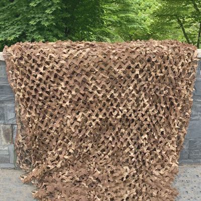 ZJIEX Desert Camouflage Net 1010ft 1013ft 1020ft 1316ft 2030ft 33x33ft Woodland Camo Netting, Military Hunting Shooting Camo Net Sunshade Decoration (Size : 7mX9m/(23x29.5ft))