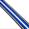 3dancraftit Polyester-Cotton Blend Stripe Webbing Ribbon Jacquard Webbing Sold by The Yard Strap Replacement 1.5 inches ZE53-1Y view 4