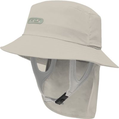 FCS Essentials Surf Bucket Hat - Warm Grey