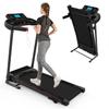 Home Foldable Treadmill with Incline, Folding Treadmill for Home Workout, Electric Walking Machine 15 Preset or Adjustable Programs 250 LB Capacity MP3(Black) view 1