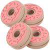 4 Pcs Tennis Racket Vibration Dampener Silicone Doughnut Racquet Dampeners Racket String Shock Absorber for Tennis Player view 1