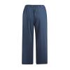 XUNRYAN Womens Linen Capri Yoga Pants Wide Leg Loose Comfy Lounge Capris Casual Summer Flowy Boho Crop Pants with Pockets view 4
