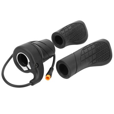 Hapivida Half Twist Throttle, Waterproof 20X Electric Bike Throttle Handle for Electric Bicycle Mountain Bike Modified Part 12V/24V/36V/48V/60V/72V
