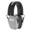PROHEAR 016 Ear Protection Safety Earmuffs for Shooting, NRR 26dB Noise Reduction Slim Passive Hearing Protector with Low-Profile Earcups, Compact Foldable Ear Defenders for Gun Range, Hunting,Grey view 1