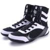 Zivopah Men's and Women's high top Wrestling Boxing Shoes Mesh Unisex Sports Shoes Training Shoes Black view 3