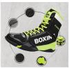 Zivopah Professional Boxing Shoes Men's and Women's Breathable Wrestling Shoes Training Shoe for Adult Non Slip Fitness Sneakers-green39 view 3
