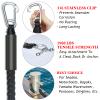 2PCS Fender Lines 2 Feet Premium Bungee Boat Lines with 316 Stainless Clip for Boat Bumper/Boat Fender Boat Accessories for Mooring for Jet Ski, SeaDoo, Yamaha WaveRunner Dinghy (Black, 2 Feet) view 4