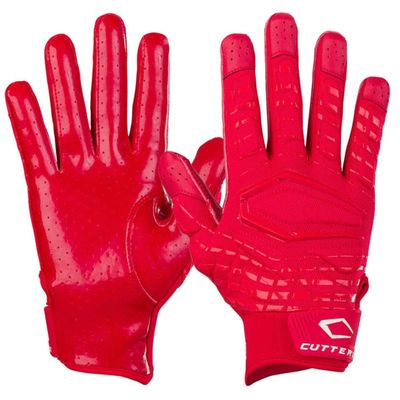 Cutters Gamer Padded Football Glove. All Purpose Players, Receivers, Lineman. Extra Grip.