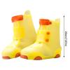 Rain Shoe Covers | Rain Boots Shoe Covers For Boys And Girls | Reusable Galoshes Overshoes Cute (A, 11 Little Child) view 4