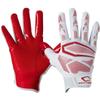 Cutters Gamer Padded Football Glove. All Purpose Players, Receivers, Lineman. Extra Grip. view 1