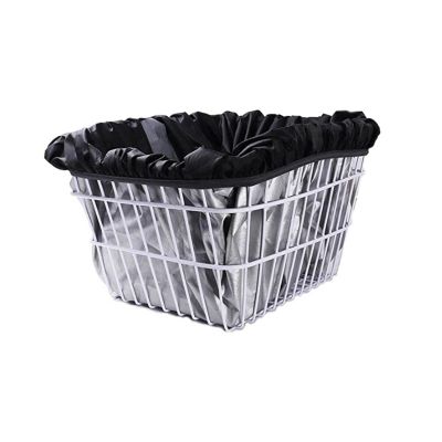 Bavokon 3 Front Basket Liner, Waterproof Rain, Fits Most Baskets, 16.5 x 13 x 10 Inch, Black