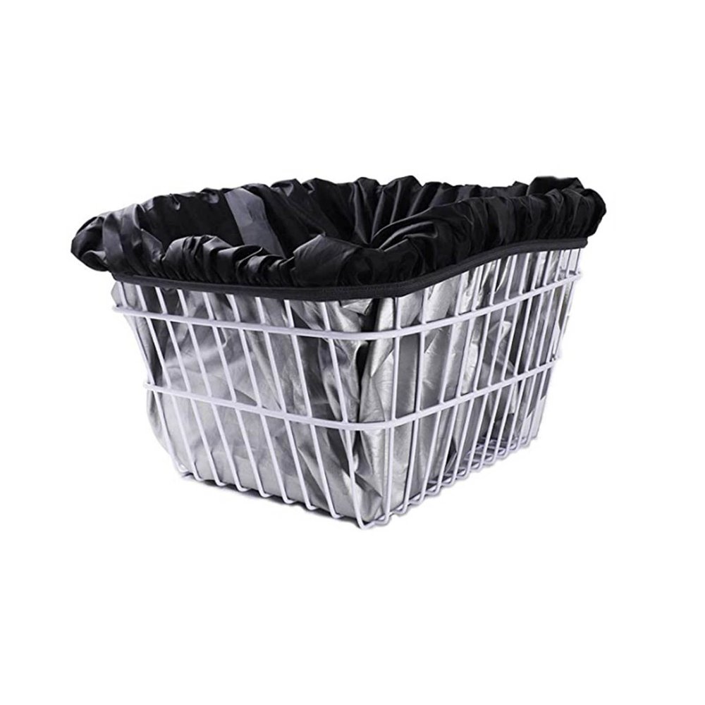 Bavokon 3 Front Basket Liner, Waterproof Rain, Fits Most Baskets, 16.5 x 13 x 10 Inch, Black