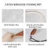 Aventik Fly Fishing Trout Landing Net Wooden Nets Soft Rubber Ghost Net Release Catch & Release (HWRN06) view 3